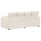 Canapea modulara cu perne, crem - 5