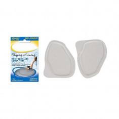 Set 2 branturi din gel transparent, protectie talpi