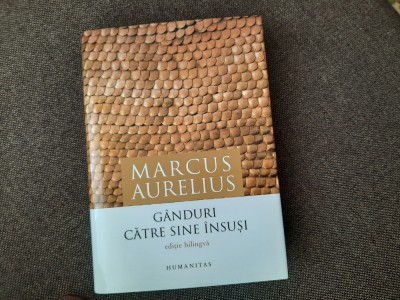 MARCUS AURELIUS GANDURI CATRE SINE INSUSI foto