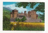 FA113 -Carte Postala- ITALIA - Aosta Valley. Castello di Fenis, necirculata
