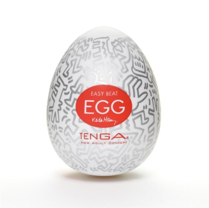 Mini Masturbator Tenga Egg Keith Haring Party