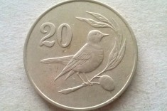 MONEDA 20 CENTI 1983-CIPRU foto