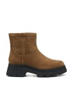Geox botine D PLUETTE culoarea maro, cu platformă, izolare usoara, D565MA 00022 C6372