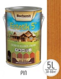 Lazura lemn Bochemit Estetik Clasic 5L, pin, protectie UV