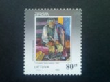 LITUANIA 1993 EUROPA - ARTA CONTEMPORANA Serie 1 timbru MNH**