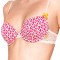 BED221 Sutien casual cu imprimeu colorat si dantela BeeHot 1-01 WHPM