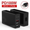 Incarcator universal laptop, telefon, tableta, 100W Type C PD, QC 3, USB C, Incarcator standard