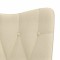 Scaun balansoar, crem, material textil - 6