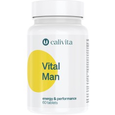 Vital Man Supliment Alimentar recomandat Barbatilor pentru o Viata Sexuala Implinita (60 tablete) - Calivita
