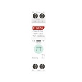 Releu monofazic, contor de energie inteligent, protectie supratensiune, protectie suprasarcina, Wi-fi, EARU-63A, digital, compatibil Tuya si SmartLife