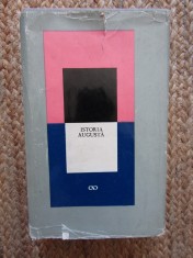 ISTORIA AUGUSTA,STUDIU INTODUCTIV-VLADIMIR ILIESCU/an 1971/Cartonata,676 pagini CU DEDICATIE SI AUTOGRAF
