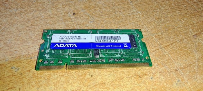 Ram Laptop 1GB DDR2 PC2-6400S