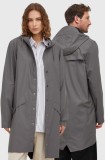 Rains geaca de ploaie 12020 Jackets culoarea gri, de tranzitie