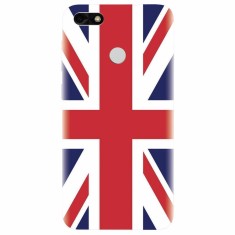 Husa silicon pentru Huawei P9 Lite, UK Flag Illustration