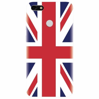 Husa silicon pentru Huawei P9 Lite, UK Flag Illustration foto