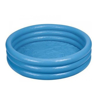 Piscina gonflabila pentru copii, rotunda, 114 x 25 cm, albastra foto