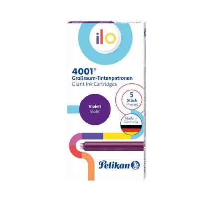 Patroane cerneala 4001 ilo mov dimensiune mare set 5 foto