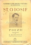 Poezii St.O. Iosif, Editura Cugetarea, Bucuresti 1943, Carte Veche, Bibliofilie, 191 pagini