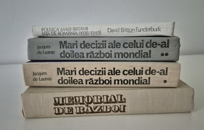 Istorie Set 4 volume Al doilea Razboi Mondial