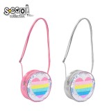 Gentuta cu paiete HEART, 16x16x5 cm &ndash; S-COOL