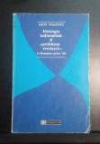 Ideologia naționalistă și, problema evreiasca " Leon Volovici