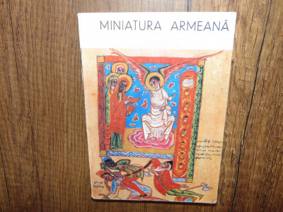 Miniatura Armeana Ed.Meridiane 1975 foto