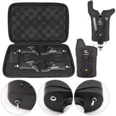STATIE Set 4 avertizoare feeder wireless + receptor Baracuda RF2198