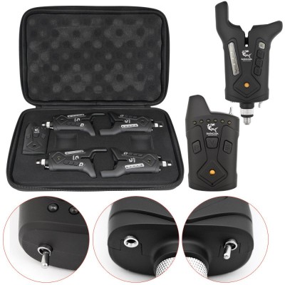 STATIE Set 4 avertizoare wireless + receptor Baracuda RF2198 foto