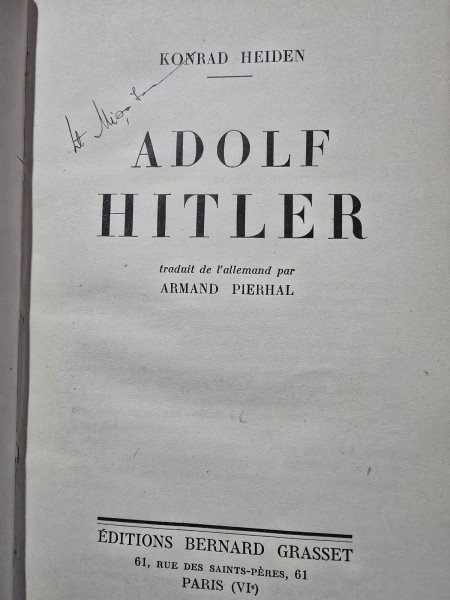 Adolf Hitler - Konrad Heiden