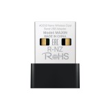 Adaptor Wi-Fi USB AC650 Dual Band MA20N , Internet Rapid, Plug Play, 433 Mbps, Compatibil Windows 10 11