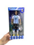 Figurina Lautaro Martinez fotbalist 22 cm echipament Argentina cu accesorii