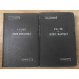 TRAITE DE CHIMIE INORGANIQUE. TRAITE DE CHIMIE ORGANIQUE VOL.1-2-A.F. HOLLEMAN-231952