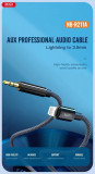 Cablu audio adaptor tata Lightning la tata JACK 3.5mm Cod: XO-NB-R211A Automotive TrustedCars, Oem