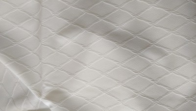 XM Material textil supraelastic alb, gros, model in relief L 1.6 m, l 1.27 m foto