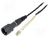 Conector fibra optica, {{Subtip conector}}, 2 pini, BULGIN - PXF6050BAB