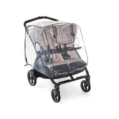 Protectie de ploaie pentru carucioare de gemeni RainCover Twin REER 71584 Children SafetyCare foto