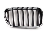 Grila radiator Bmw X3 (F25), 11.2010-, stanga, crom/negru, 51117210725, 20X105-3