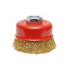 Perie de sarma rotativa de 2.5” GIDA-CRIS GC163, pentru polizor unghiular, 65 mm