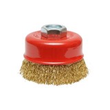 Perie de sarma rotativa de 2.5&rdquo; GIDA-CRIS GC163, pentru polizor unghiular, 65 mm