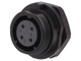 Soclu SP17 mamă PIN 4 IP68 500V 0,75mm2 5A pentru lipire