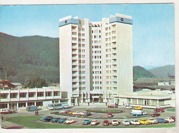 bnk cp Piatra Neamt - Hotel Central - necirculata - marca fixa