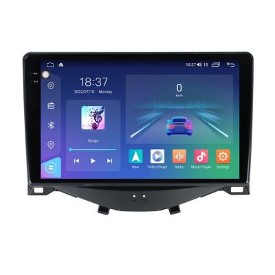 Navigatie dedicata cu Android Toyota Aygo 2014 - 2022, 8GB RAM, Radio GPS Dual foto
