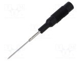 Terminal de măsurare Hirschmann T&amp;M 1A 60VDC 30VAC negru diametru v&acirc;rf 1mm