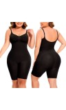 Body Modelator Cusaturi fine JustZEN Modelator Premium pentru Silueta Perfecta efect compresie si lifting fund marimea 40 culoarea neagra