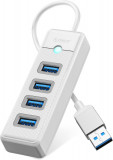 ORICO 4-Port USB HUB 3.0, USB Splitter pentru laptop cu cablu de 0.49ft, Multi U, Oem