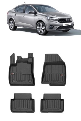 Set Covoarase cauciuc stil tavita dedicate Dacia Logan III (2021-2023) foto