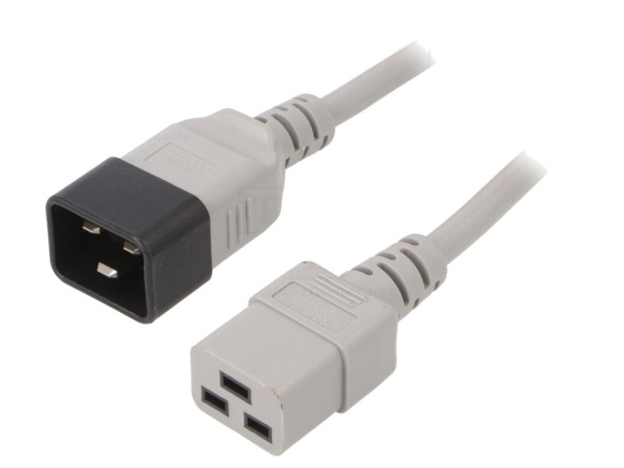 Cablu alimentare IEC C19-C20 5m 16A