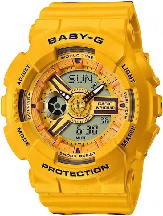 Ceas Dama, Casio G-Shock, Baby-G Urban BA-110XSLC-9AER - Marime universala