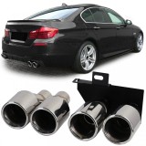 Conversie a tevii de evacuare la duplex, potrivita pentru BMW F10 F11 520 523 525 528 530 Performance AutoTuning