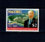 Nauru 1998 - Vizita președintelui Comitetului Olimpic, neuzat
